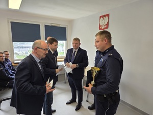 Wręczenie nagród.