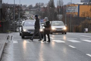 grafika przejście dla pieszych